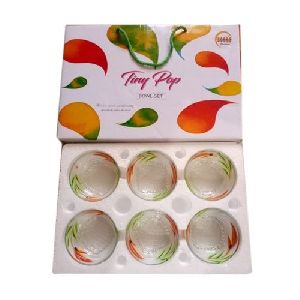 6 Piece Glass Bowl Set