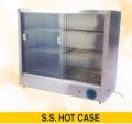 Stainless Steel CORRADO Silver Rectangular Polished commercial hot case