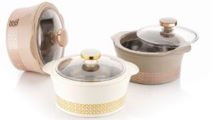 Crystal Casserole Set