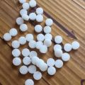 Round White Solid pure camphor tablet