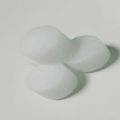 Round pure white camphor tablet
