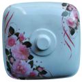 Dine Royal White Printed square melamine casserole