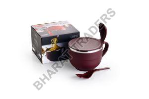 stainless steel soup bowl
