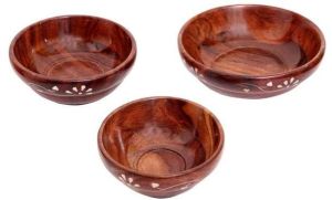 Wooden Bowl Set